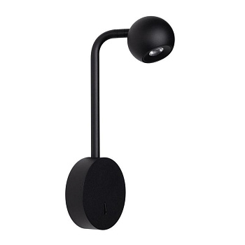 Светильник светодиодный SP-OTTORI-LONG-WALL-6W Warm3000 (BK 30 deg 230В) IP20 металл Arlight 048168