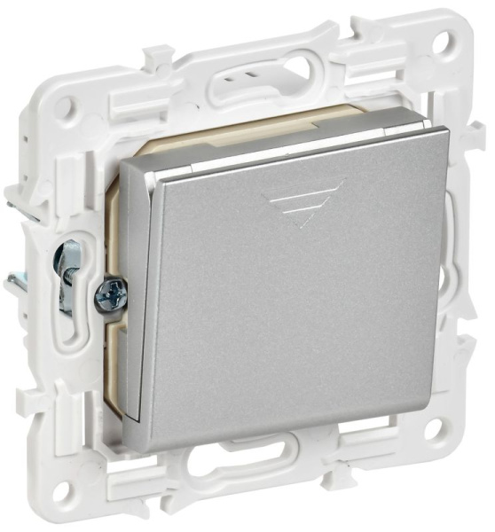 Выключатель карточный SKANDY 30А SK-V15S серебр. IEK SK-V11-0-10-K23