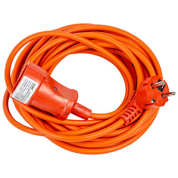 Удлинитель-шнур 1х10м с заземл. 16А YXз16-101 /UCK-1N/3x150/10M/O ORANGE ПВС 3х150 оранж. TM Uniel UL-00010796