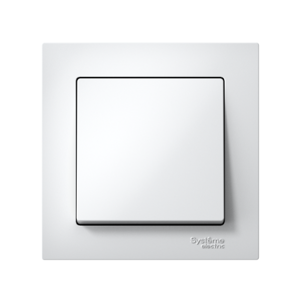 Выключатель 1-кл. СП AtlasDesign 10А IP20 (сх. 1) 10AX в сборе бел. SE ATN000112