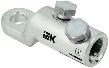 Наконечник болтовой луженый НБЛ 70-240-16/2 35кВ IEK UNB11-070-240-02-35-1