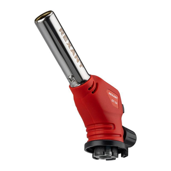 Горелка-насадка газовая GT-34 360град. с пьезоподжигом Rexant 12-0034