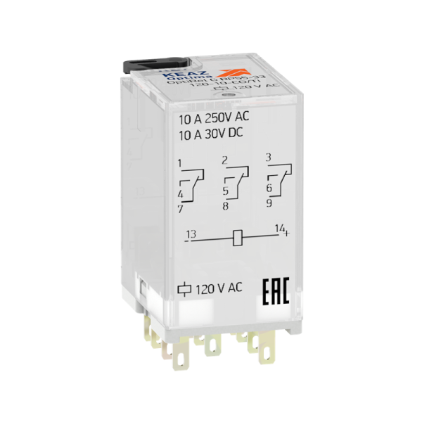 Реле промежуточное OptiRel G RP55-33-110D-10-CO КЭАЗ 281096