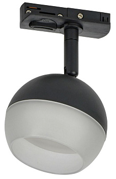 Светильник 4118 декоративный трековый поворотный GX53 черн. IEK LT-USB0-4118-GX53-1-K02