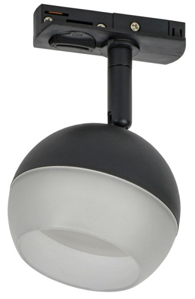 Светильник 4118 декоративный трековый поворотный GX53 черн. IEK LT-USB0-4118-GX53-1-K02