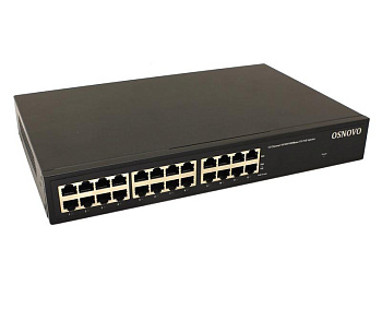 Инжектор PoE Midspan-12/180RG Gigabit Ethernet на 12 портов OSNOVO 13799
