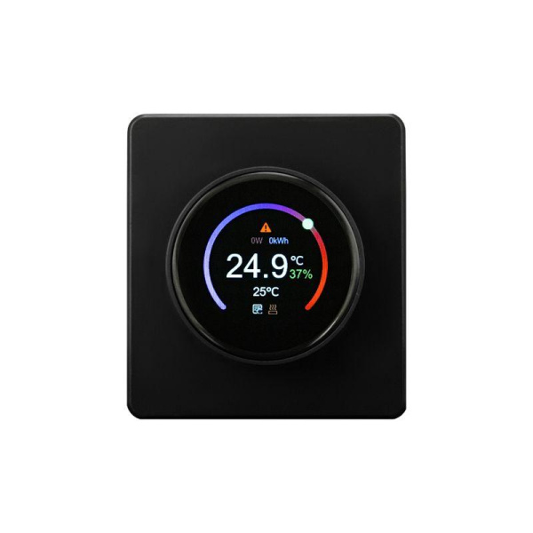 Терморегулятор СП ROUND Wi-Fi оникс Kranz KR-78-0728-3