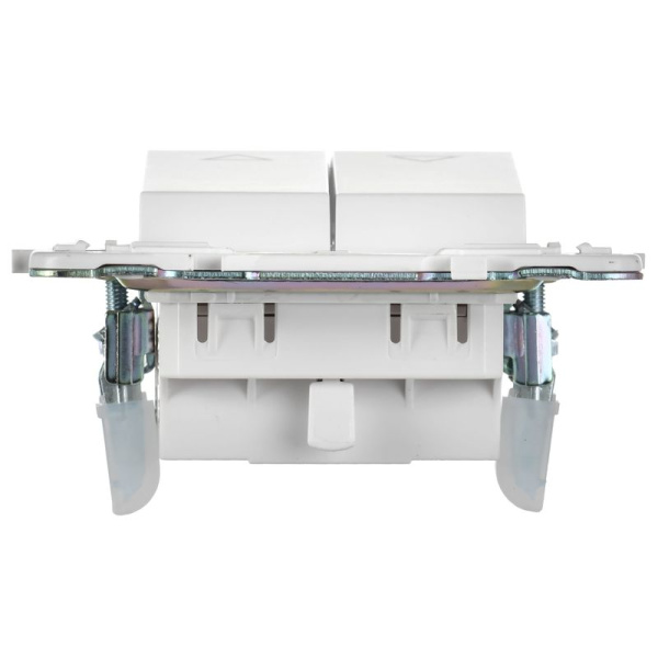 Выключатель жалюзи SKANDY 10А SK-V12W арктич. бел. IEK SK-V15-0-10-K01