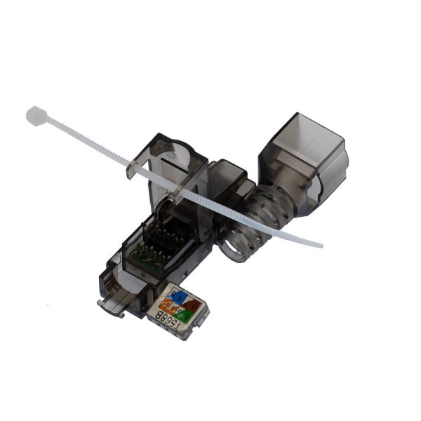 Коннектор 8P8C UTP кат.6A RJ-45 безынструментальный (DIY) SUPRLAN 10-0239-1