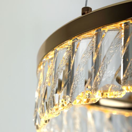 Люстра светодиодная Erika 6131-101 LED 30Вт 3000К дизайн Rivoli Б0061963