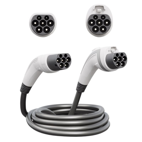 Кабель Type2-GB/T для подкл. к заряд. станции "EOS Charge" 3ф 5м DKC ECAC3P5MT2GBT