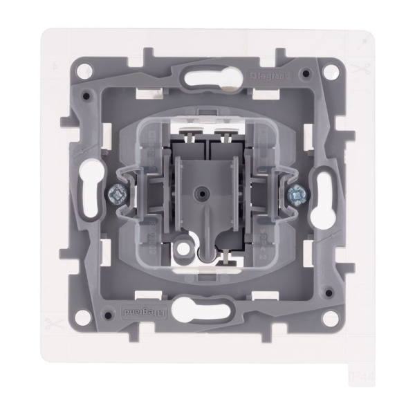 Переключатель 1-кл. Etika 10А IP44 250В безвинтов. зажимы сл. кость IEK 672307