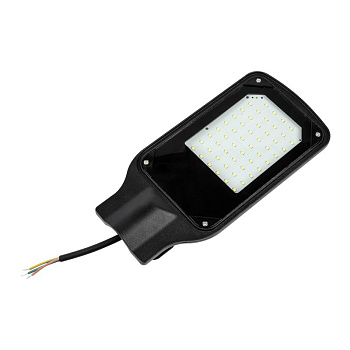 Светильник светодиодный ULV-R25H-30W/6500K IP65 GREY 6500К дневной бел. свет 3000лм 110град. уличный консольный TM Uniel UL-00011021