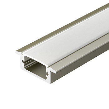Профиль LINE-2308-F-2000 ANOD OLIVE GREY L2000 алюм. Arlight 038440