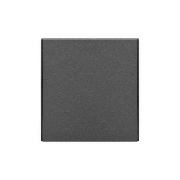 Выключатель 1-кл. СП STRONG MIELE 10А графит Kranz KR-78-0705-6
