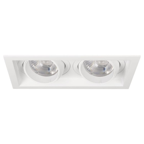 Светильник MS-VORTEX-BUILT-S250x140-2x30W Day4000 WH-WH 30 deg 230В 2х30Вт 4000К IP20 метал. Arlight 057764