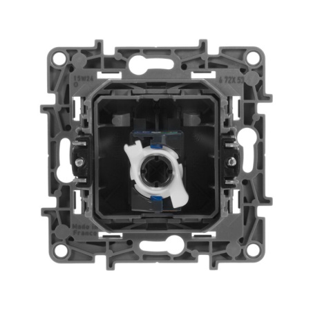 Розетка компьютерная СП Etika RJ45 кат.6 UTP антрацит IEK 672653