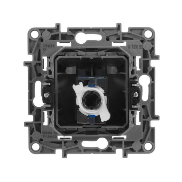 Розетка компьютерная СП Etika RJ45 кат.6 UTP IP20 антрацит IEK 672653