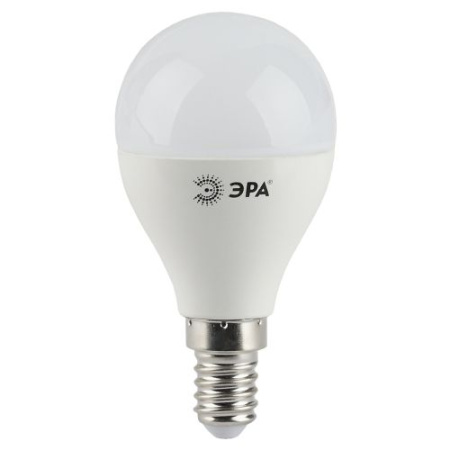 Лампа светодиодная P45-9w-827-E14 шар 720лм ЭРА Б0029041
