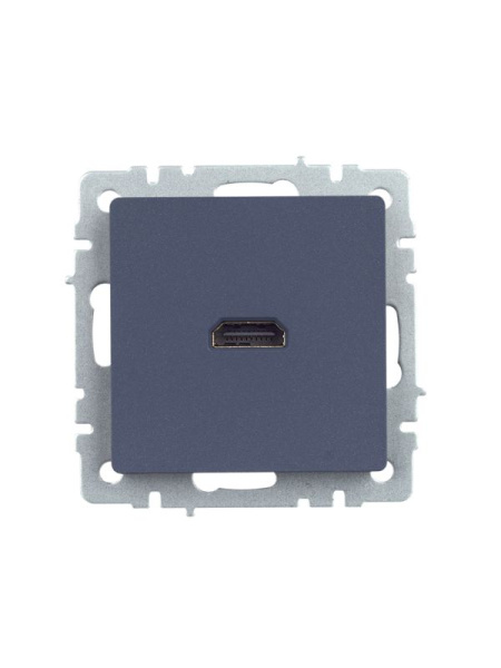 Розетка СП BRITE HDMI РHDMI-0-БрМ механизм маренго IEK BR-H10-K35