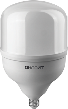 Лампа светодиодная высокомощная 82 909 OLL-T160-90-230-865-E27E40 90Вт 6500К холод. бел. E27/E40 ОНЛАЙТ 82909