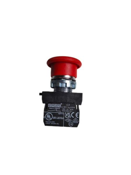 Кнопка аварийная Ф40мм (1НЗ) (CM) EMAS CM200E