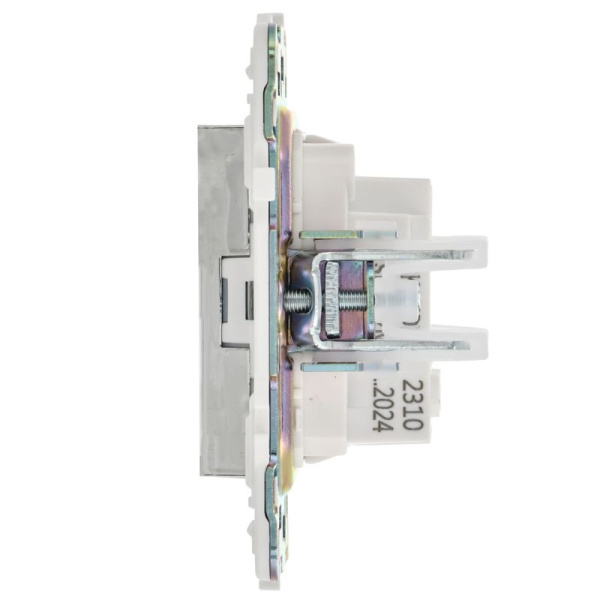 Розетка SKANDY 10А без заземл. без защ. шторок SK-R02N никель IEK SK-R10-10-K50