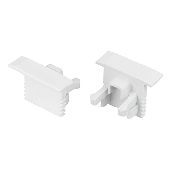 Заглушка SL-MINI-10-F WHITE глухая пластик (комплект) Arlight 049453