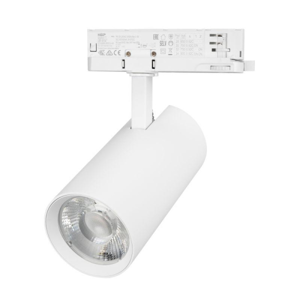 Светильник светодиодный LGD-GERA-4TR-R90-40W Day4000 WH 24deg 230В IP20 40Вт 4000К метал. Arlight 055139