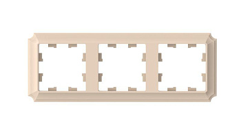Рамка 3-м AtlasDesign Antique универс. песочн. SE ATN101203