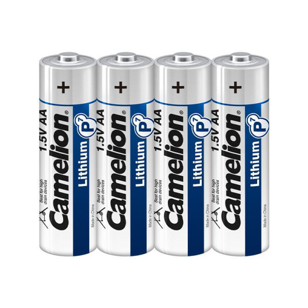 Элемент питания литиевый AA/FR6 Lithium SP4 FR6-SP4 батарейка 1.5В (уп.4шт) Camelion 15243