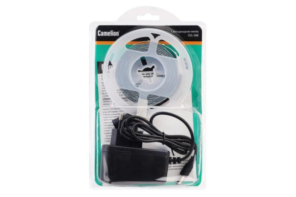Лента светодиодная DSL-008 2835-60D IP20 4000К (уп.3м) Camelion 15694