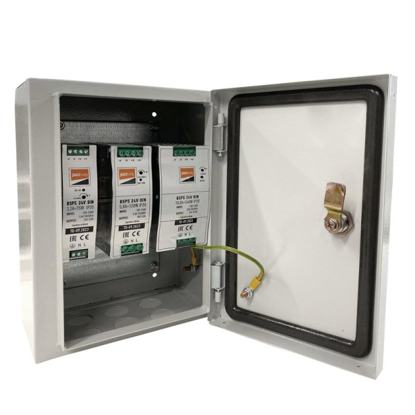 Блок питания для светодиод. ленты BSPS DIN 24В 10.0А 240Вт IP20 AL JazzWay 5050044