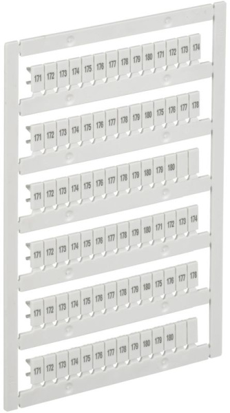 Маркер для CTS/CP 2.5кв.мм "171-180" ARMAFIX IEK AF-CT10D-M-D25-18