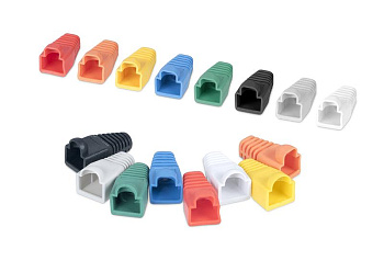 Колпачок изолирующий CAP-YL для разъемов RJ45 d-6.1мм желт. Cabeus 7444c