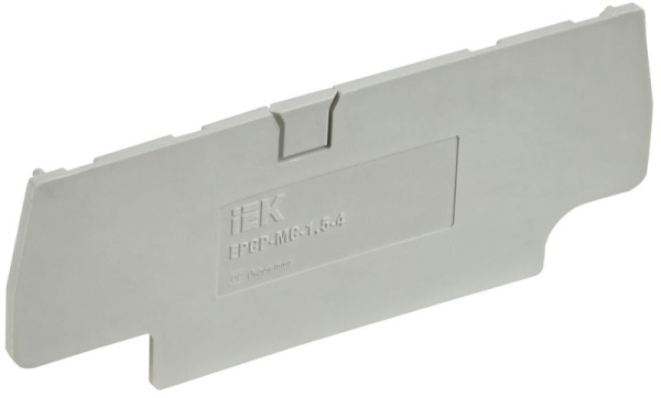 Заглушка для CP-MC 4 вывода 1.5кв.мм сер. IEK YCT22-00-4-K03-001-ZGL