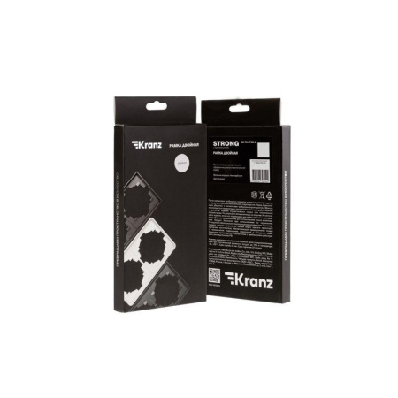 Рамка 2-м STRONG MIELE жемчуж. Kranz KR-78-0752-4