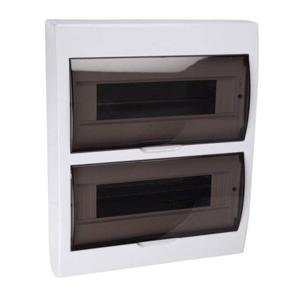 Бокс модульный накладной PDB/W 1024 WH (ЩРН-П-24) IP41 пластик. JazzWay 5071698