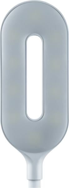 Светильник светодиодный настольный 93 269 NDF-D037-10W-MK-WH-LED 10Вт 3000/4000/6000К 140лм сенсор USB беспров. заряд. моб. устр. с подставкой для канц. на основании бел. Navigator 93269