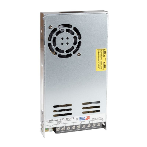 Блок питания панельный OptiPower LRS 400-24 16.6A КЭАЗ 328891