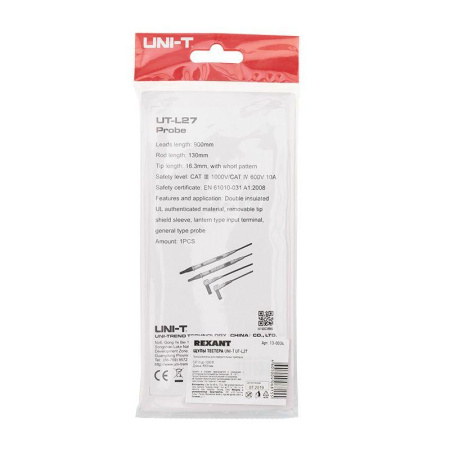 Щупы тестера UT-L27 UNI-T 13-0034
