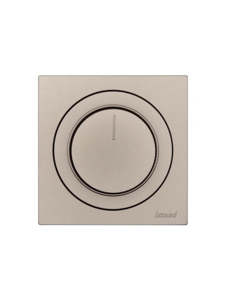 Диммер для LED ламп СП OSEN 250Вт механизм титан LEZARD 743-3788-163