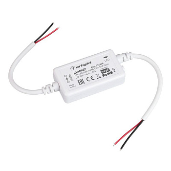 Диммер ARL-SIRIUS-TUYA-DIM-SUF Slim (12-24В 1х6А 2.4G) (IP20 пластик) Arlight 032346
