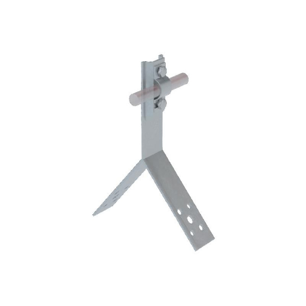 Держатель болтовой коньковый KDB-H100-D5-10 AURAFORT INOX304 для прутка d5-10мм H=100мм нерж. сталь КМ MA0095