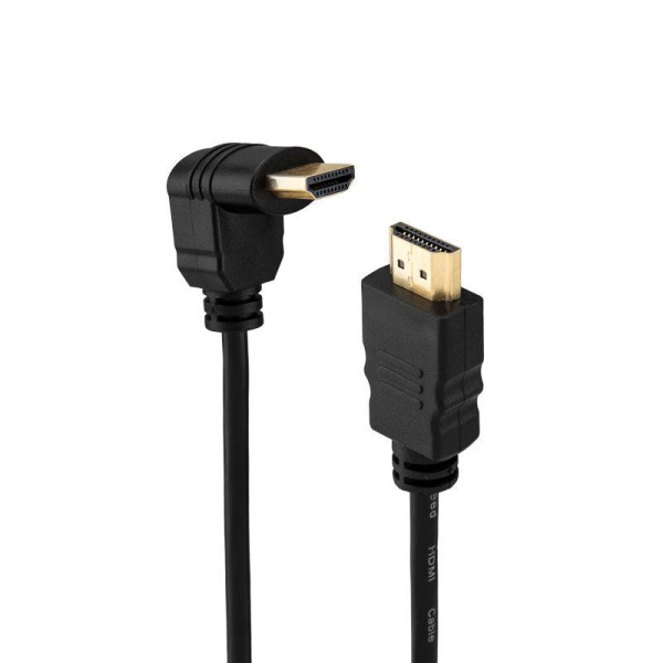 Кабель HDMI - HDMI 1.4 угловой 1.5м Gold PROCONNECT 17-6203-4
