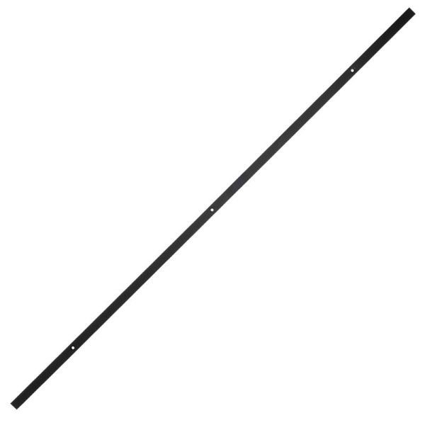 Шинопровод MTR16 1M-BL 1000х16мм накладной низковольтный черн. JazzWay 5057234