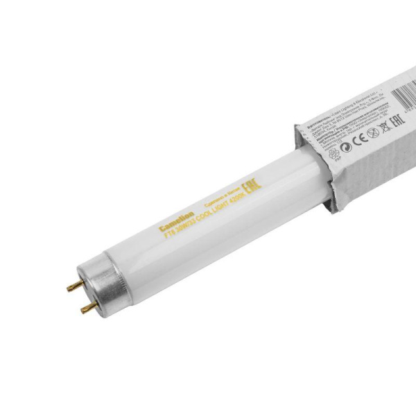 Лампа люминесцентная FT8-30W/33 30Вт T8 4200К G13 Camelion 5876