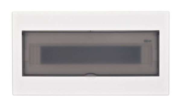 Корпус встраиваемый дв. 1 ряд 17 мод. IP41 ЩРВ-М прозр. DEKraft 31074DEK