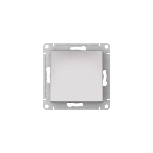 Переключатель 1-кл. AtlasDesign Aqua IP44 (сх. 6) 10AX быстрозажим. клем. механизм алюм. SE ATN440361S