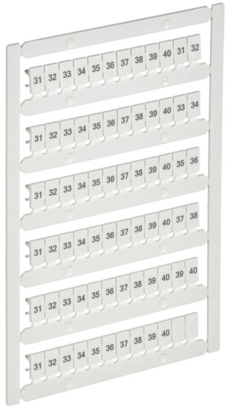 Маркер для CTS/CP 4кв.мм "31-40" ARMAFIX IEK AF-CT10D-M-004-04